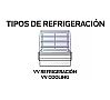 Docriluc Vitrina Semimural Insignia VV-C Refrigerada - 3 Estantes - vista 7
