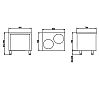 Eratos Self Service Dispensador Caliente para Platos SDPC-80 Capacidad 90 Platos - vista 3