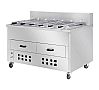 Eutron Asador Pollos 6 Espadas Horizontal De Brasa - Fondo 93 cm - vista 1
