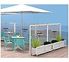 Ezpeleta Separador Siena PVC Simple sin Jardinera Dimensiones 180 x 140 cm - vista 2