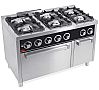 Fainca HR S750 Cocina + Horno C6F750H Gas - Fondo 75 cm - 6 Fogones - vista 1
