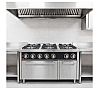 Fainca HR S750 Cocina + Horno C6F750H Gas - Fondo 75 cm - 6 Fogones - vista 2