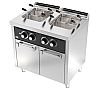 Fainca S600 Cuece Pastas 2 Cubas + Estante Gas - Fondo 60 cm - Capacidad 25+25 litros - vista 1