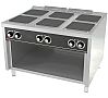 Fainca HR S900 Cocina con Estante CE6P900E Eléctrica - Fondo 90 cm - 6 Placas - vista 1