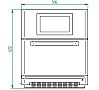 FM Horno Ultrarápido Fast 32 V10 Eléctrico - 1 Bandeja 40x40 cm - vista 5