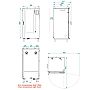 FM Horno Mixto Gastro STG 201 V7 T Eléctrico - 20 Bandejas GN 1/1 - vista 3