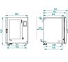 FM Horno Panadería STB 610 V7 Eléctrico - 10 Bandejas 60 x 40 cm o GN 1/1 - vista 4