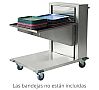 Fricosmos Carro Dispensador de Bandejas Dimensiones 95 x 62 x 90 cm - vista 3
