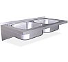 Fricosmos Fregadero Colgante Gama 500 con Cartela Fondo 50 cm - vista 3