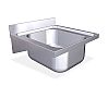 Fricosmos Fregadero Colgante Gama 600 con Cartela Fondo 60 cm - vista 2