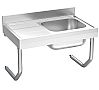 Fricosmos Fregadero Colgante Gama 700 con Palomillas Fondo 70 cm - vista 1