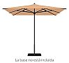 Gaggio Parasol Professional 2x2 Cuadrado 2 x 2 metros - vista 2