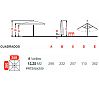Gaggio Parasol Professional Telescopico 3,5x3,5 Cuadrado 3,5 x 3,5 metros - vista 10