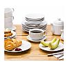 Athena Hotelware Tazas y Platillo Porcelana Blanca Porcelana - Capacidad 200 a 397 ml - vista 4