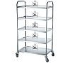 Hendi Carro de Servicio 5 Estantes Acero Inoxidable - 5 Estantes - vista 2
