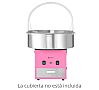 Hendi Máquina Algodón Azúcar Rosa Cubeta Ø 52 cm - vista 4
