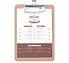 Hendi Portamenú MDF Ancho 12 a 24 cm - Alto 18 a 33 cm - vista 2