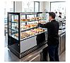 Klima Italia Vitrina Horizontal Pastelería Deluxe 122 PSV Refrigerada - 2 Estantes - vista 5