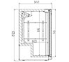 Infrico Expositor Refrigerado Horizontal ERV 15 XS Capacidad 124 litros - vista 3