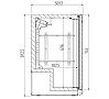 Infrico Expositor Refrigerado Horizontal ERV 15 II XS Capacidad 124 litros - vista 3