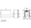 Infrico Vitrina Cerrada Dry Aging VC 1400 MDAB Capacidad 470 litros - Temperatura 0 a +16 ºC - vista 7