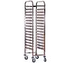 Irimar Carro Bandejero para Panadería y Pastelería 15 o 30 Bandejas 60x40 cm - vista 1