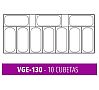 Masquefrio Vitrina de Heladería Ventilada VGE Capacidad 7 o 10 Cubetas - vista 5