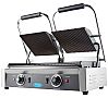 Maxima Grill de Contacto MCG Panini Doble Placa Acanalada – 57 cm - Potencia 1,8 kW - vista 2