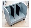 Metro Carro Porta Platos y Bandejas SSD16 Capacidad 135 a 180 Platos - Capacidad 240 Bandejas - vista 3