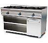 Mundigas Gama 550 Cocina M-1200/3E Gas - Fondo 55 cm - 3 Fogones - vista 1