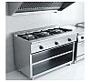 Mundigas Gama 550 Cocina MS 1200/3E Gas - Fondo 55 cm - 3 Fogones - vista 2
