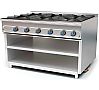 Mundigas Gama 750 Cocina 6 fuegos + Estante Gas - Fondo 75 cm - 6 Fogones - vista 1