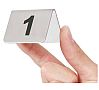 Olympia Juego Números de Mesa Acero Inox 10 Números - vista 4