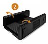 Polibox Contenedor Isotérmico X Fold Box Pizza Capacidad 20 litros - vista 5