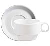 Porvasal Aitana Taza y Platillo Porcelana - Capacidad 70 a 230 ml - vista 5