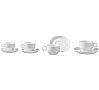 Porvasal Aitana Taza y Platillo Porcelana - Capacidad 70 a 230 ml - vista 6