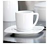 Porvasal Malvarossa Taza y Platillo Blanco Diseñadas por Ximo Roca - Capacidad 70 a 250 ml - vista 1