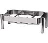 Pujadas Stand Chafing Dish Rectangular Dimensiones 66 x 37,5 x 23,5 cm - vista 1