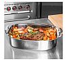 Vollrath Miramar Cookware Fuente Horno con Tapa Acero Inox y Aluminio - Medidas 36,3 x 28,2 cm - vista 9