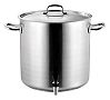 Pujadas Olla con Grifo y Tapa Inox-Pro Acero Inox - Diámetro 28 a 45 cm - vista 1