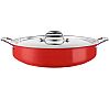 Pujadas Paellera con Tapa Cool Line Roja Acero Inoxidable - Diámetro 28 o 32 cm - vista 1