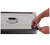 Pujadas Tapa Acero Inox Hermética GN Pro Easy Open Para Cubeta GN 1/1 o 1/2 - vista 5