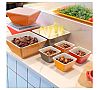 Pujadas Vajilla Melamina Cool Line Roja Para Buffet y Catering - vista 4
