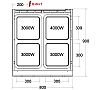 Repagas S900 Pro Line Cocina CE-940/M Eléctrica - Fondo 90 cm - 4 Placas - vista 4