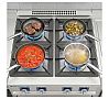 Repagas 750 Power Line Cocina CG-740/M Gas - Fondo 75 cm - 4 Fogones - vista 5