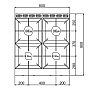 Repagas S900 Pro Line Cocina CG-940/M Gas - Fondo 90 cm - 4 Fogones - vista 7
