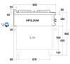 Repagas S900 Pro Line Cocina Francesa CG-910/RM Gas - Fondo 90 cm - 1 Placa - vista 4