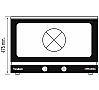 Romagsa Horno Convección Tandem 3Plus Lateral Eléctrico - 3 Bandejas 60 x 40 cm - vista 5