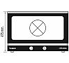 Romagsa Horno Convección Tandem 3Plus Eléctrico - 3 Bandejas 60 x 40 cm - vista 7