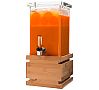 Rosseto Dispensador de Bebidas Bambú Natural Capacidad 3,7 a 11,3 litros - vista 1